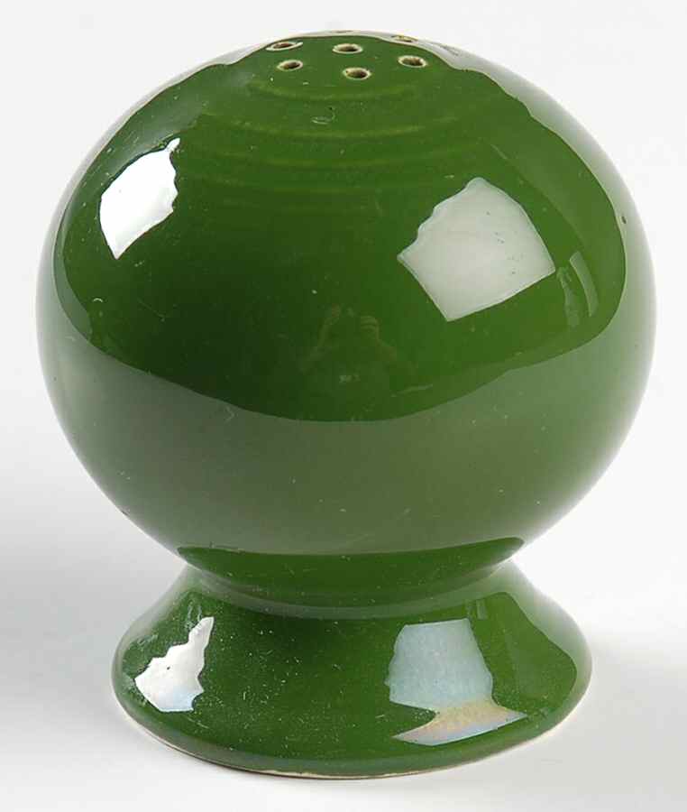 Fiesta Forest Green (Older) Salt Shaker by Homer Laughlin -1