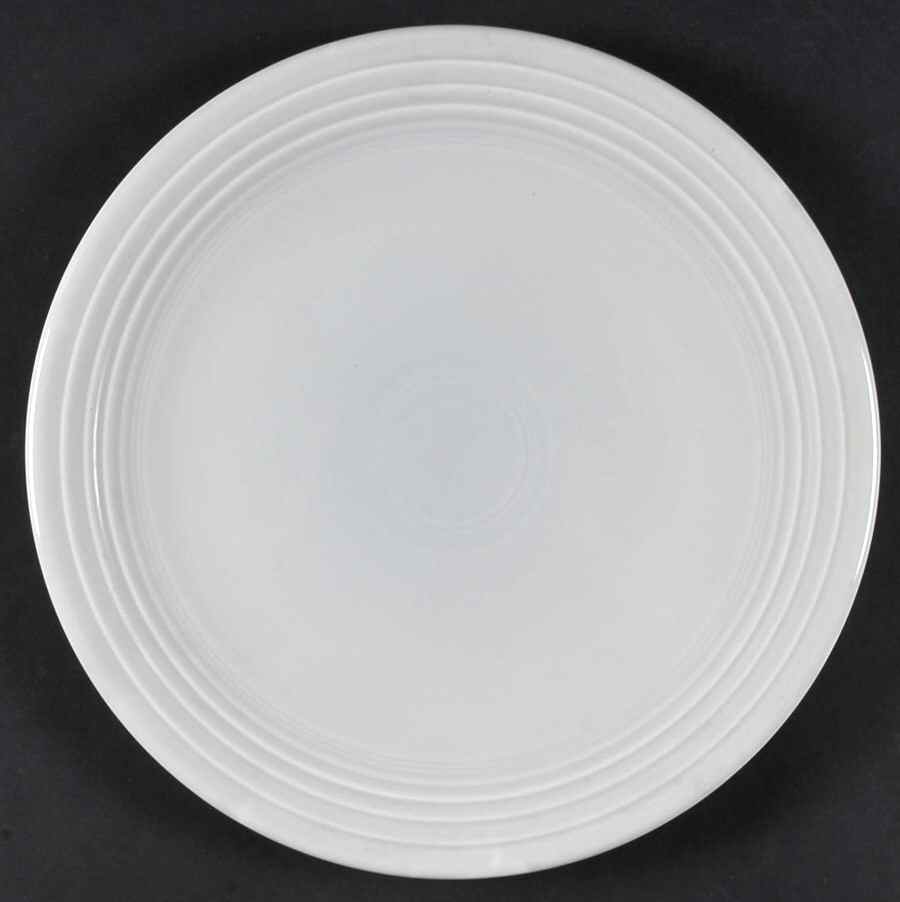 Fiesta Gray (Older) 12" Chop Plate (Round Platter) by Homer Laughlin -1