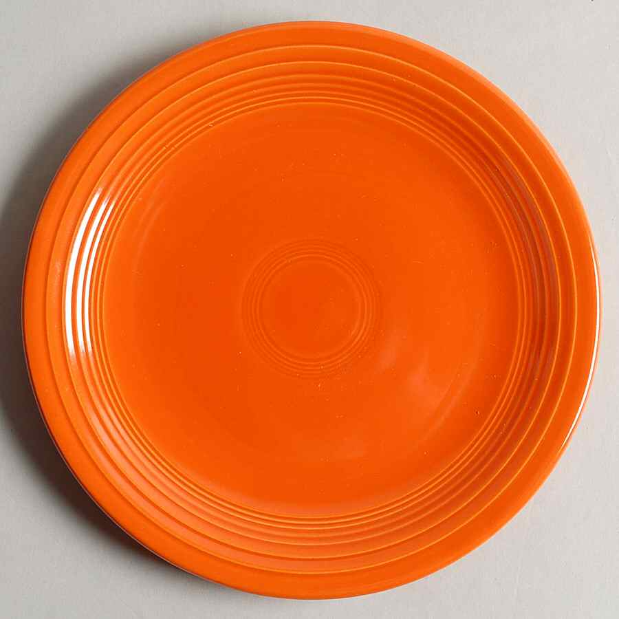 Fiesta Red (Older) Salad Plate by Homer Laughlin -1