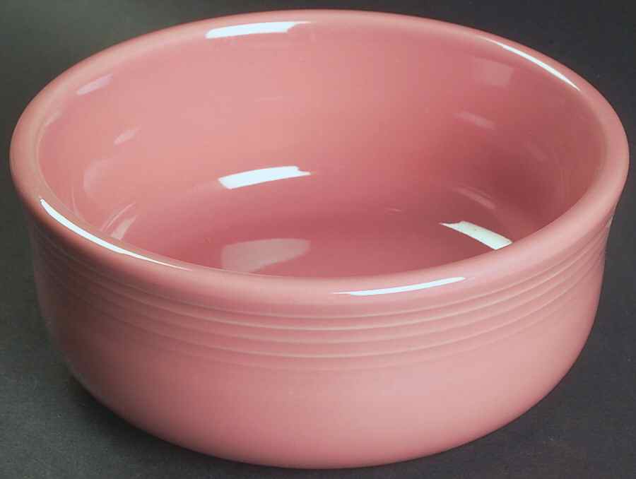Fiesta Rose (Intro 1986) Chowder Bowl by Homer Laughlin -1