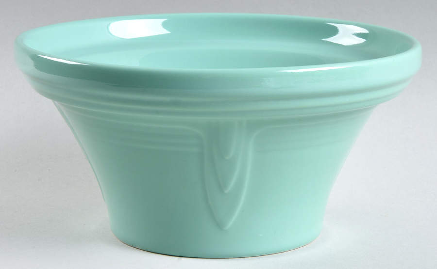 Fiesta Sea Mist Green (Intro 1989) Hostess Bowl by Homer Laughlin -1
