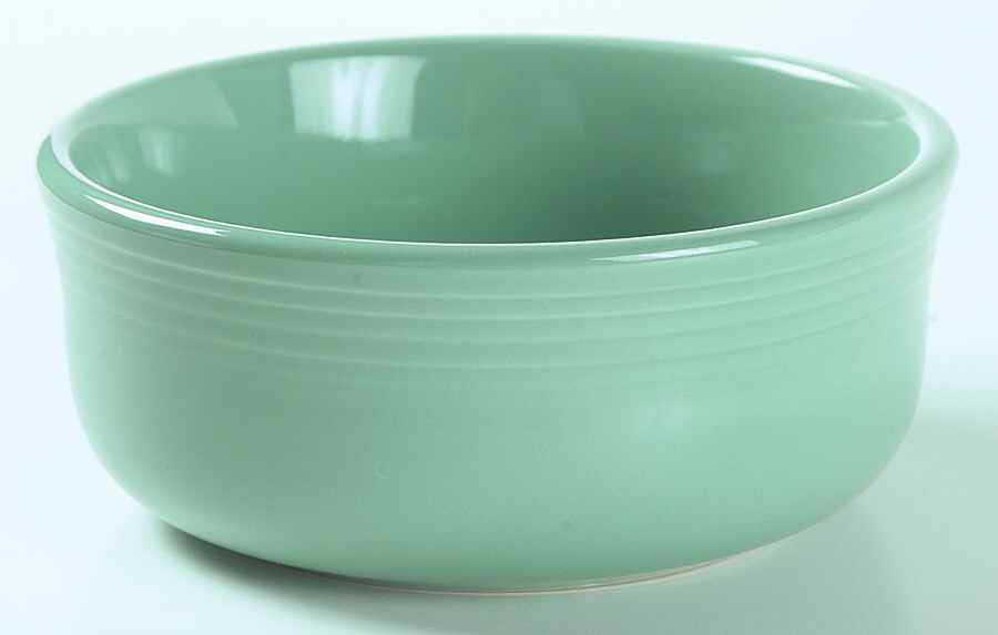 Fiesta Sea Mist Green (Intro 1989) Chowder Bowl by Homer Laughlin -1