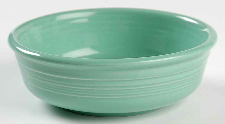 Fiesta Sea Mist Green (Intro 1989) Coupe Cereal Bowl by Homer Laughlin -1