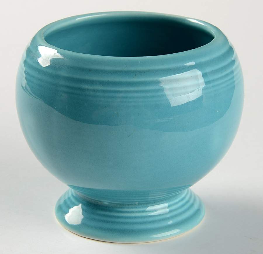 Fiesta Turquoise (Older) Marmalade No Lid by Homer Laughlin -1