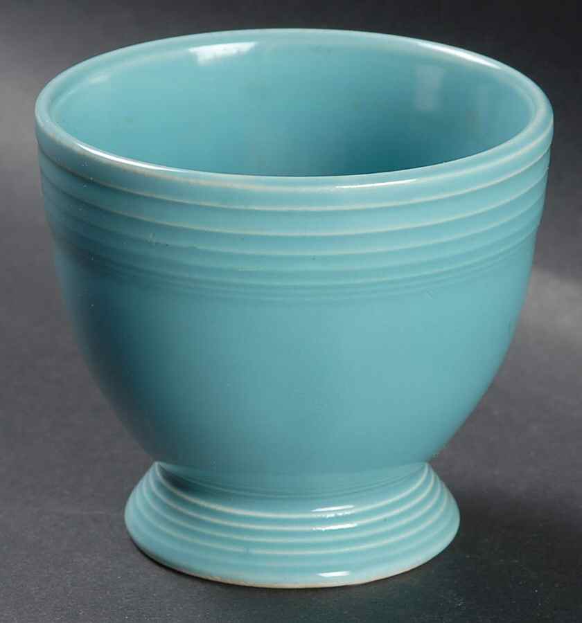 Fiesta Turquoise (Older) Single Egg Cup by Homer Laughlin -1