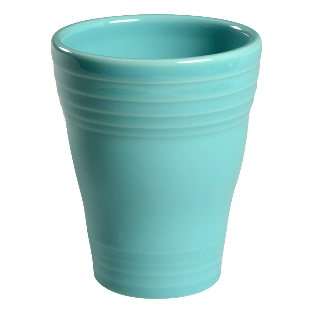 Fiesta Turquoise (Intro 1986) China Bathroom Tumbler by Homer Laughlin -1