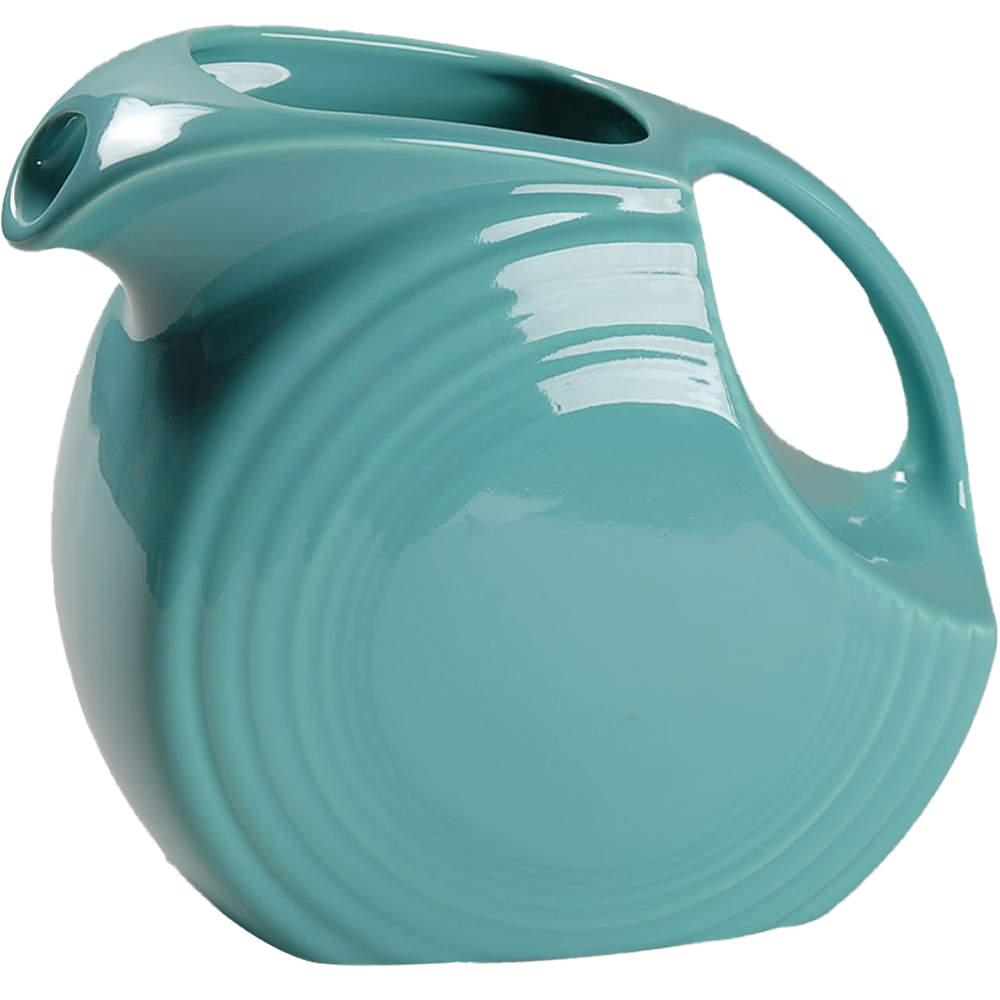 Fiesta Turquoise (Intro 1986) 64 Oz Pitcher by Homer Laughlin -1