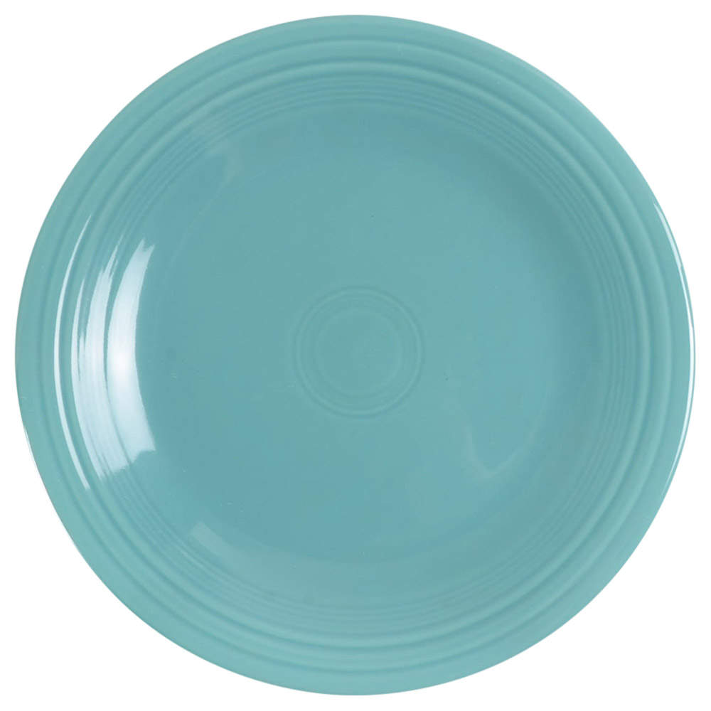 Fiesta Turquoise (Intro 1986) Dinner Plate by Homer Laughlin -1