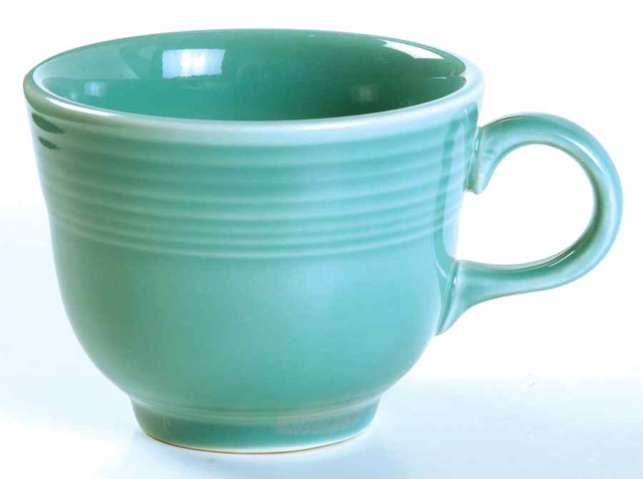 Fiesta Turquoise (Intro 1986) Flat Cup by Homer Laughlin -1