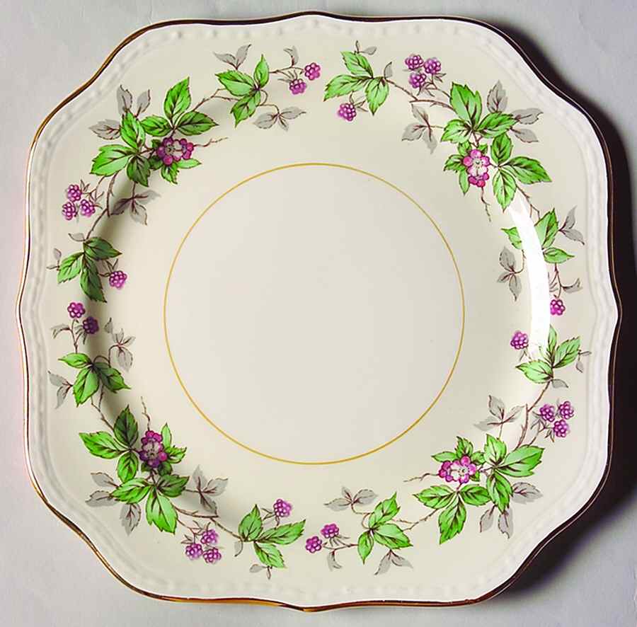 Greenbriar Square Salad Plate by Homer Laughlin -1