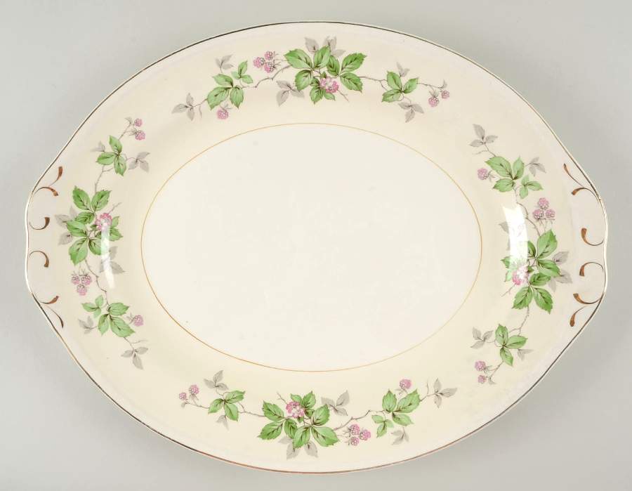 Greenbriar 16" Oval Serving Platter by Homer Laughlin -1