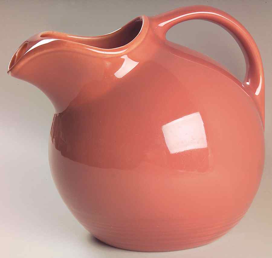 Harlequin Rose 80 Oz Pitcher by Homer Laughlin -1
