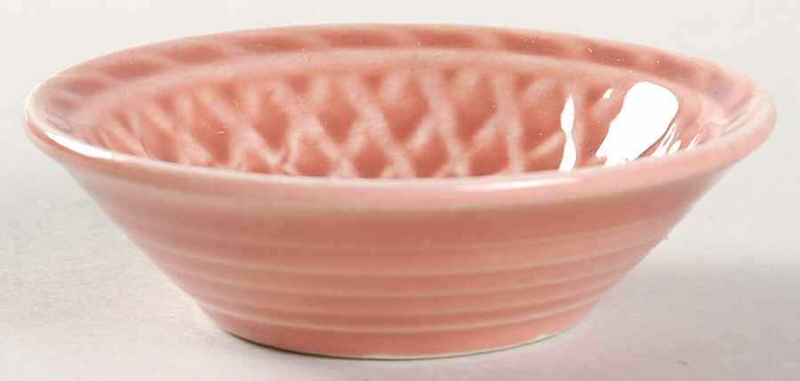 Harlequin Rose 3" Round Nut Dish by Homer Laughlin -1