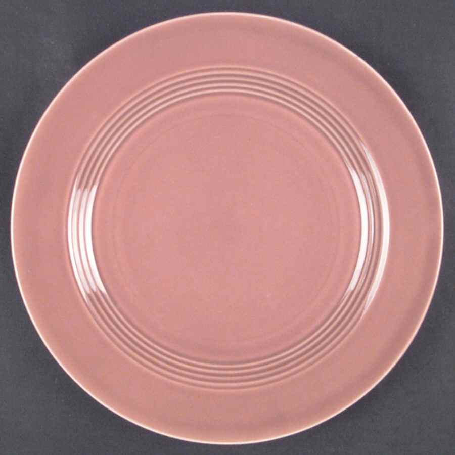 Harlequin Rose Dinner Plate by Homer Laughlin -1
