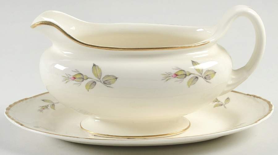 N1812 Gravy Boat & Underplate/Relish by Homer Laughlin -1