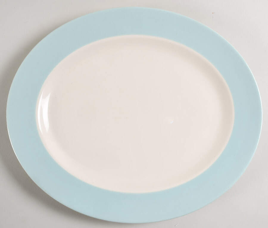 HLC634 13" Oval Serving Platter by Homer Laughlin -1