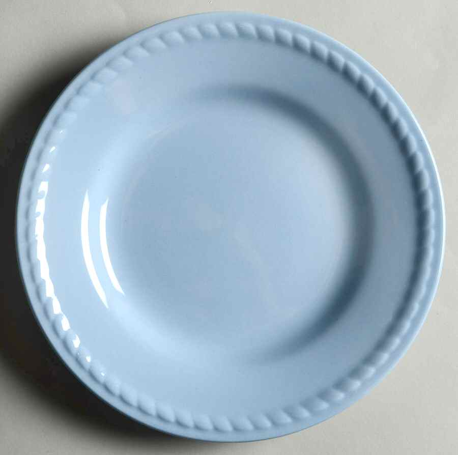 Kraft Blue Bread & Butter Plate by Homer Laughlin -1
