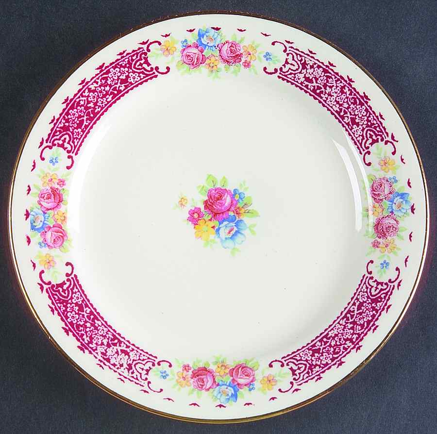 Temp Pica Bread & Butter Plate by Homer Laughlin -1