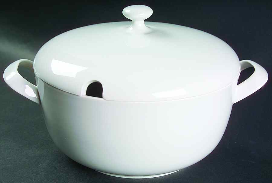 White Tureen &  Lid by Holiday-1