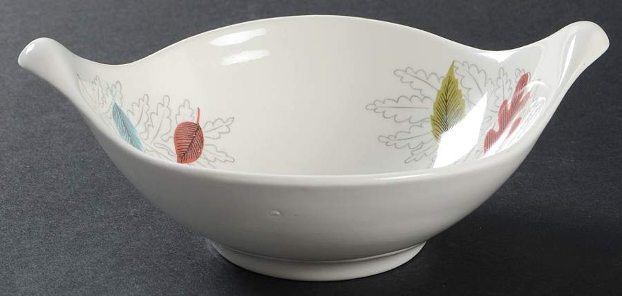 Century Fern Fruit/Dessert (Sauce) Bowl by Hall-1