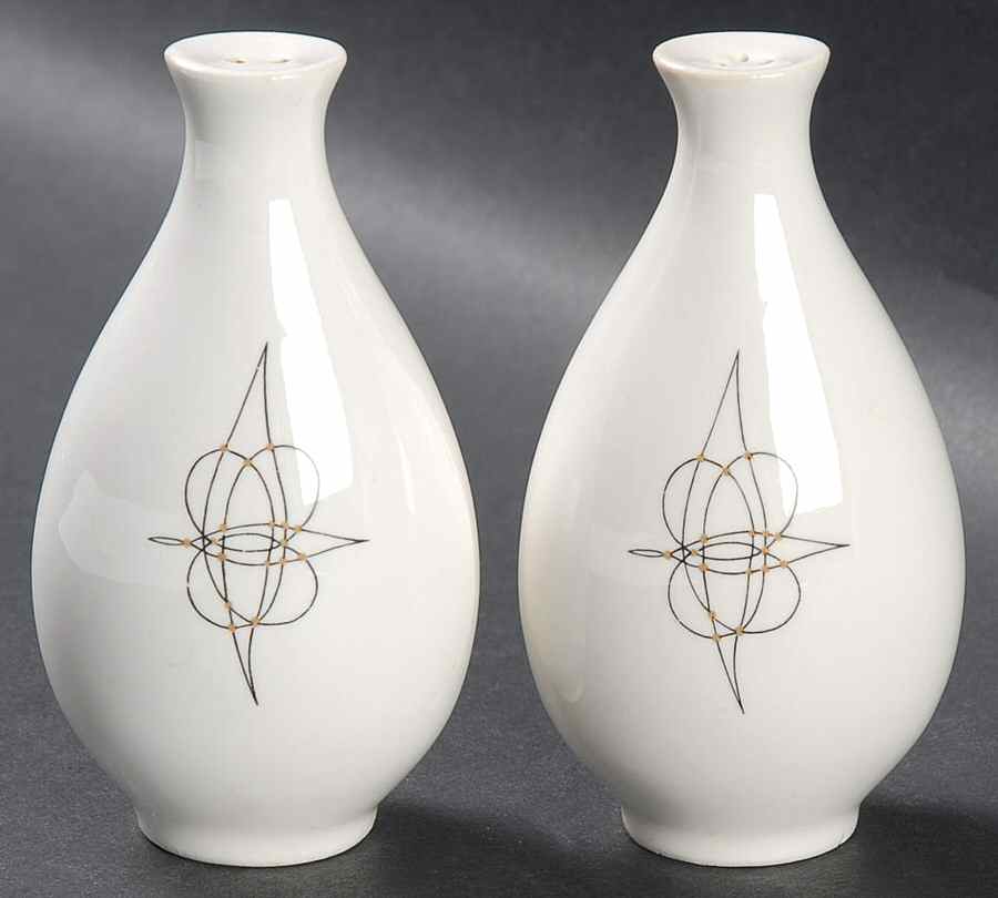 Fantasy (Eva Zeisel) Salt & Pepper Set by Hall-1