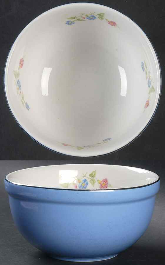 Morning Glory 6" Thick Rim Bowl by Hall-1