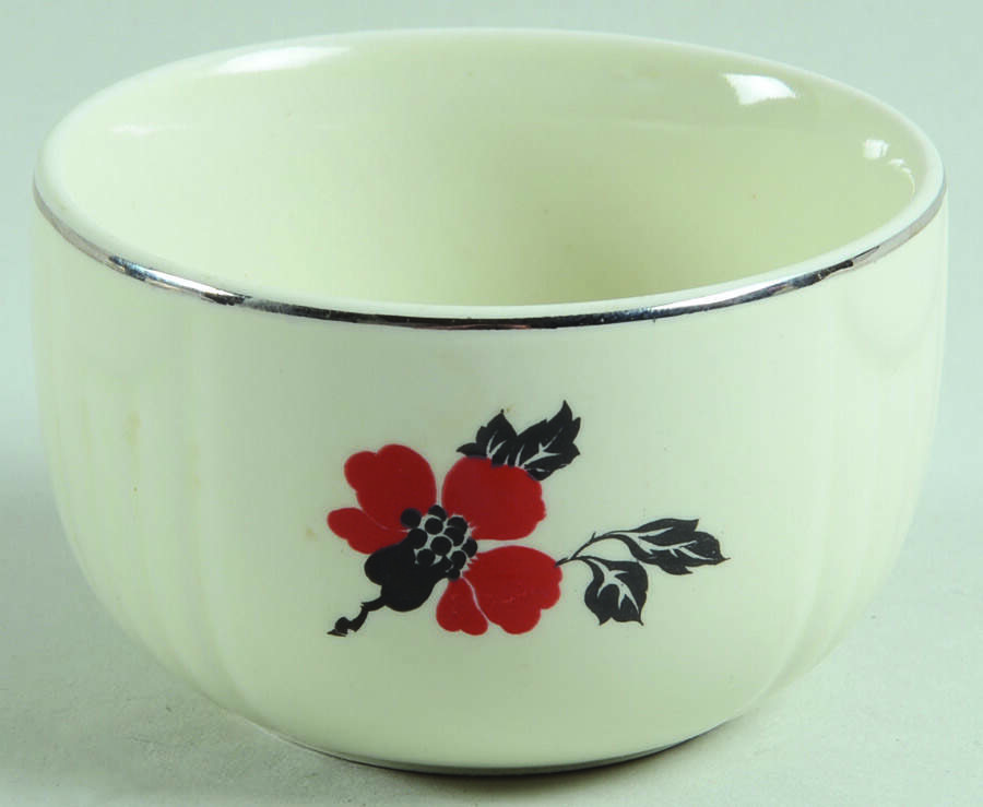Red Poppy (Platinum Ring) 7 Oz Radiance Custard by Hall-1