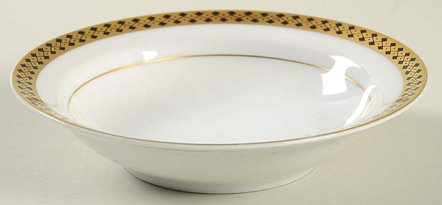 Montclair Rim Fruit/Dessert (Sauce) Bowl by Hampton (Japan)-1