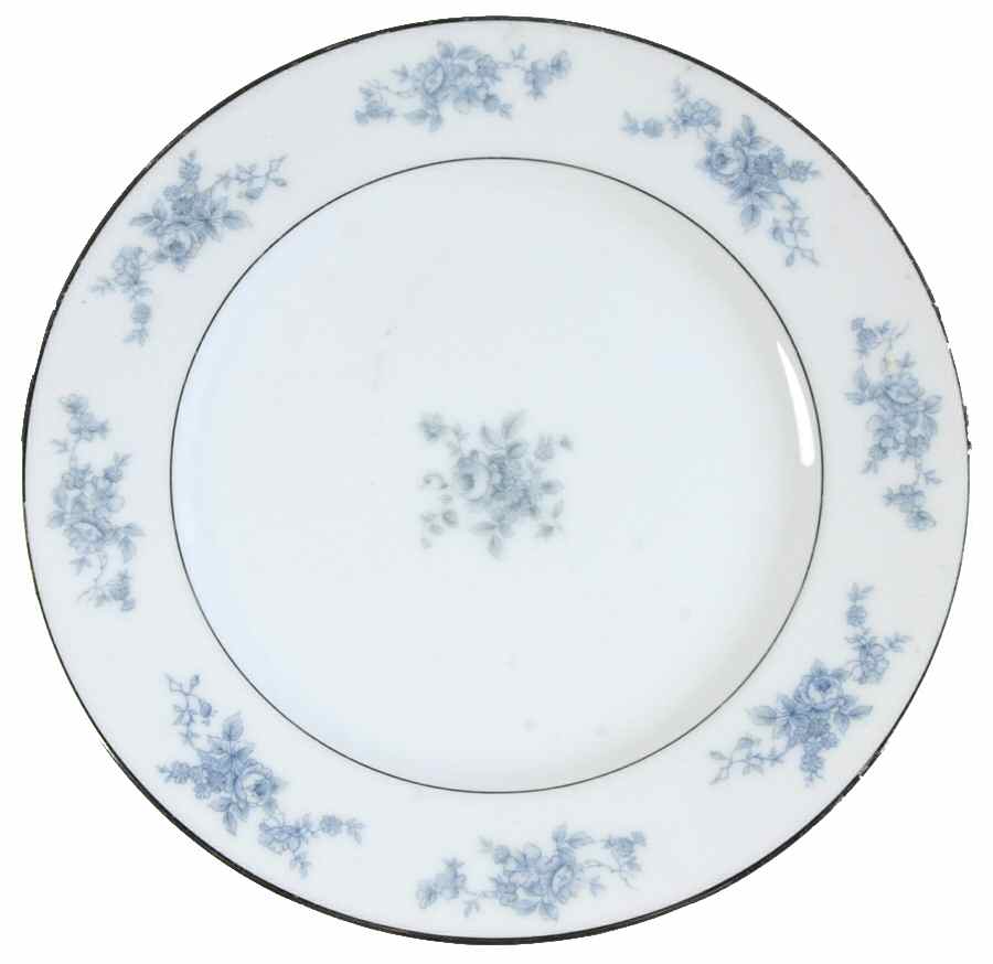 Sheffield Blue Salad Plate by Hampton (Japan)-1