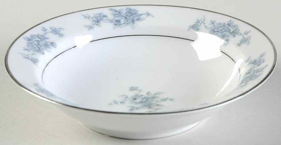 Sheffield Blue Rim Fruit/Dessert (Sauce) Bowl by Hampton (Japan)-1