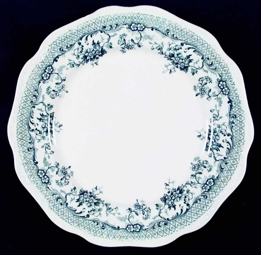 Lyndon Blue Dinner Plate by JH Weatherby-1
