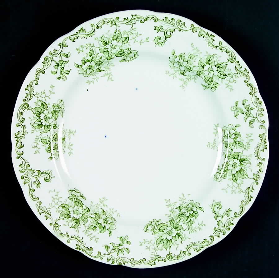 Trentham Green Luncheon Plate by JH Weatherby-1