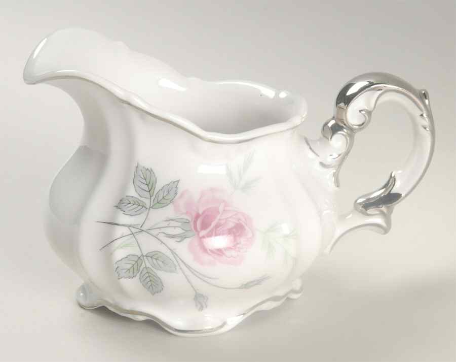 Enchanted Rose Pink Creamer by Home Arts-1