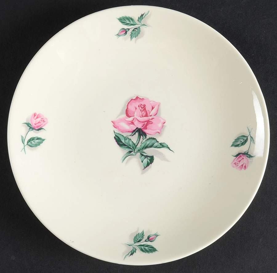 Rhythm Rose Bread & Butter Plate by Household Institute-1