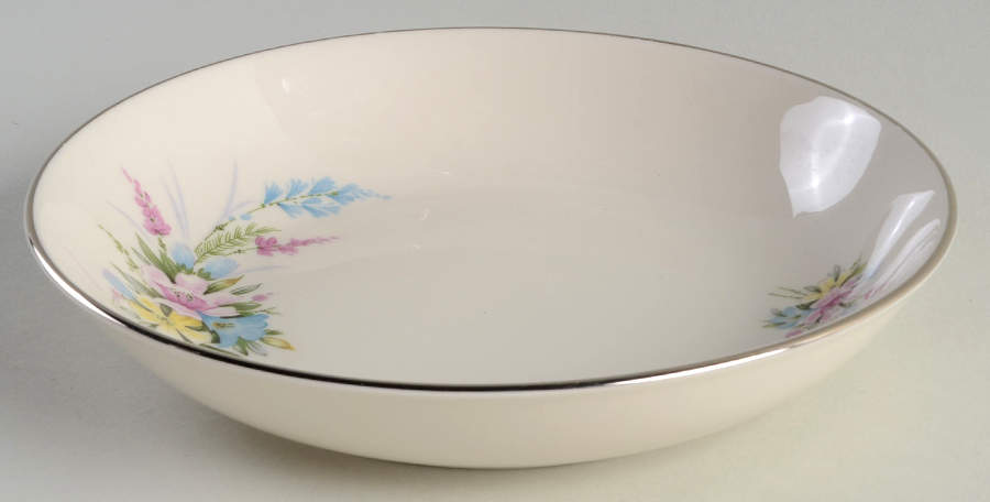 Bouquet Coupe Soup Bowl by Hom Ec China-1