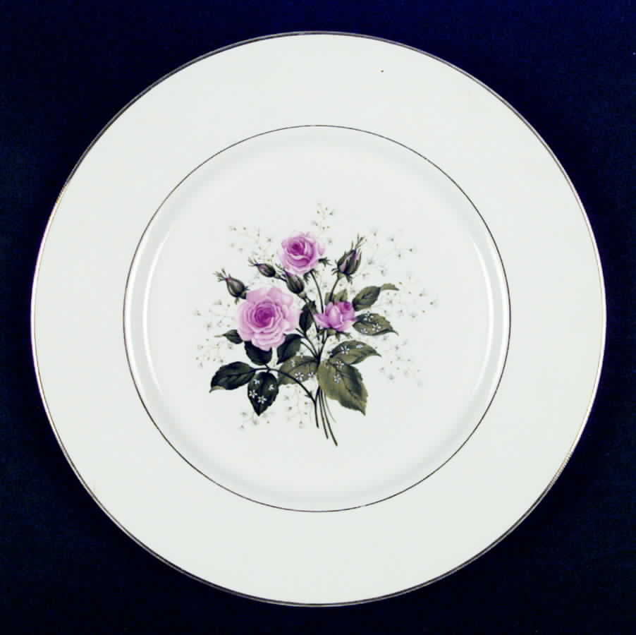 Provincial Rose Dinner Plate by Hom Ec China-1