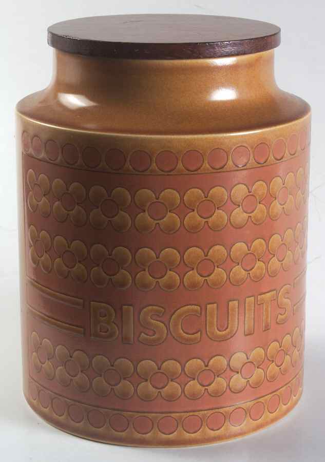Saffron Biscuit Barrel & Lid by Hornsea-1