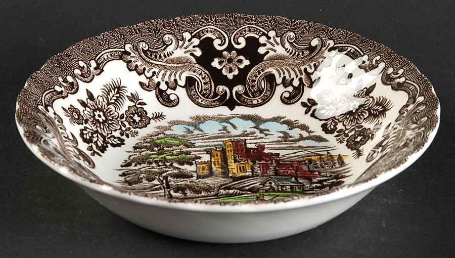Old Country Castles Fruit/Dessert (Sauce) Bowl by Hostess Tableware-1