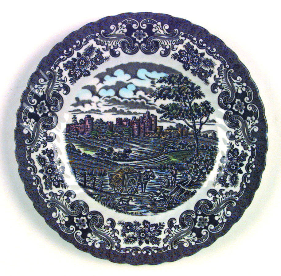 Old Country Castles Dinner Plate by Hostess Tableware-1