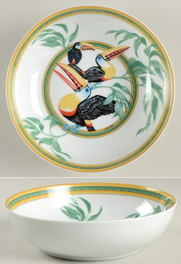 Toucans (Birds) Coupe Cereal Bowl by Hermes-1