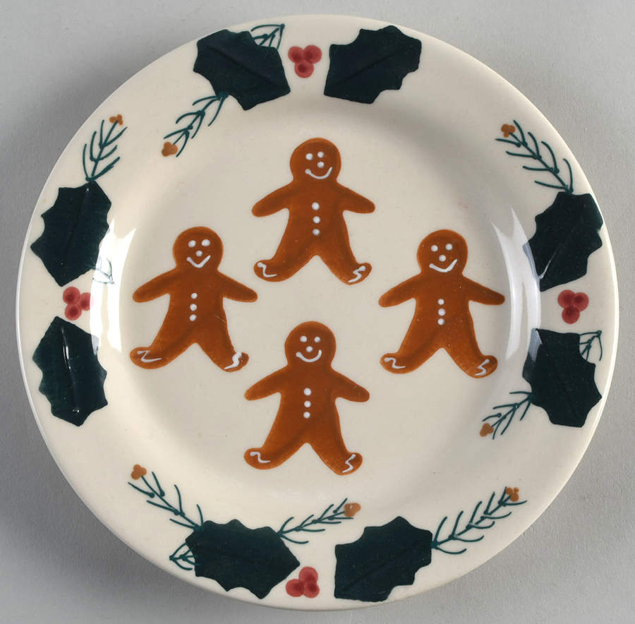 Gingerbread Salad Plate by Hartstone-1