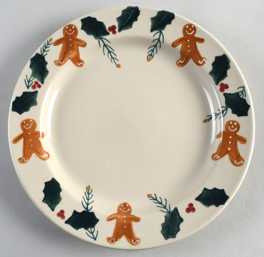 Gingerbread Dinner Plate by Hartstone-1