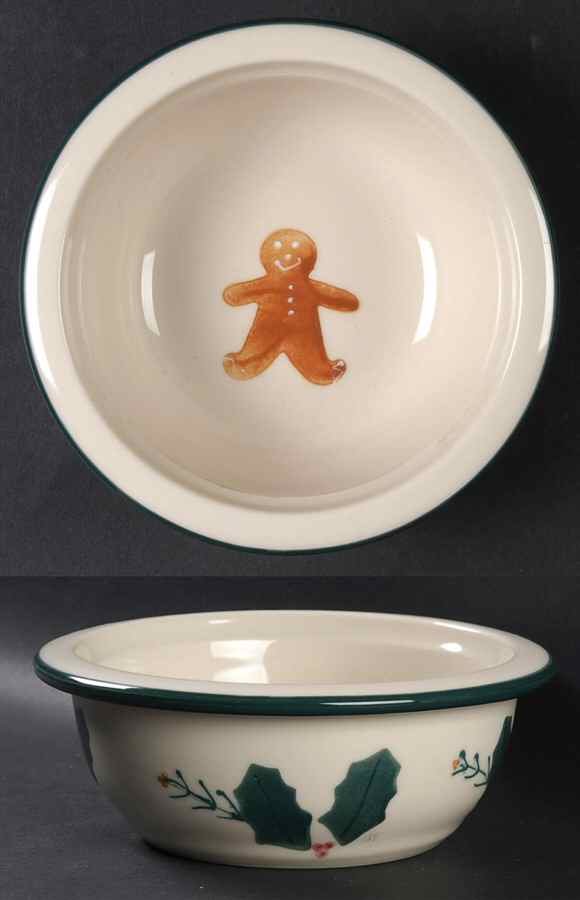 Gingerbread Coupe Soup Bowl by Hartstone-1