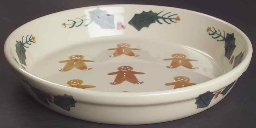 Gingerbread 10" Pie Baking Plate by Hartstone-1