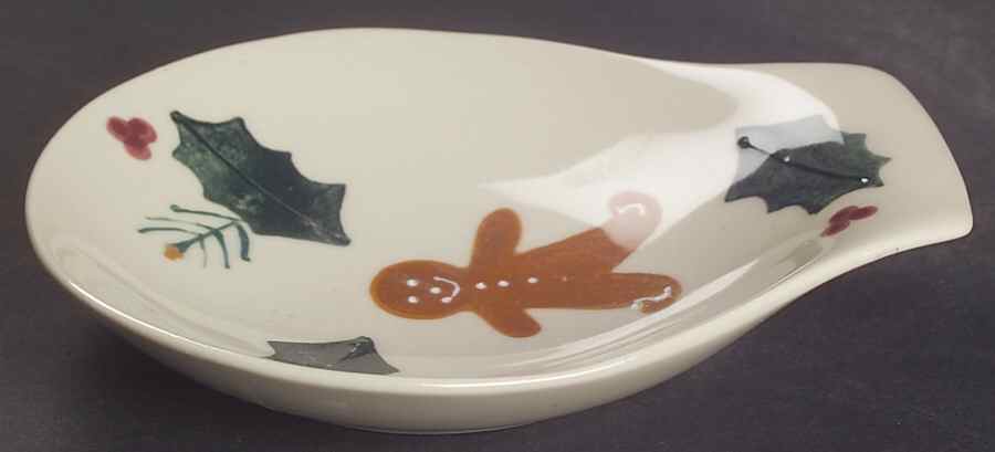 Gingerbread Spoon Rest/Holder (Holds 1 Spoon) by Hartstone-1