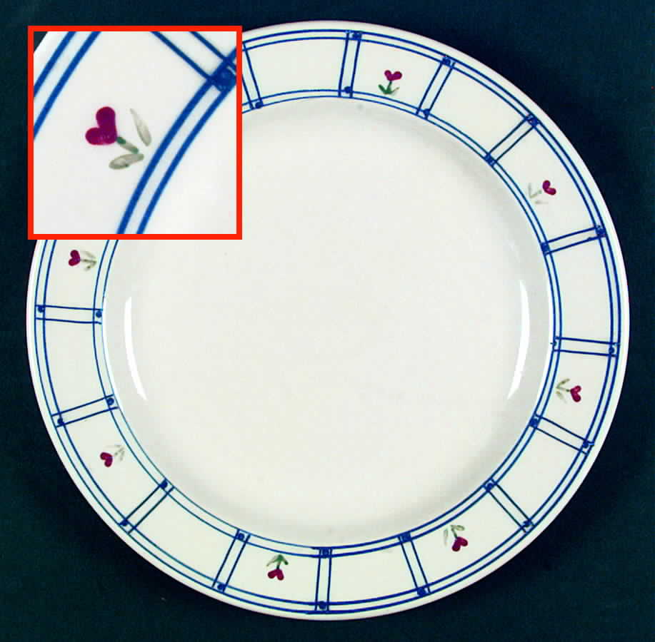 Windowpane Dinner Plate by Hartstone-1