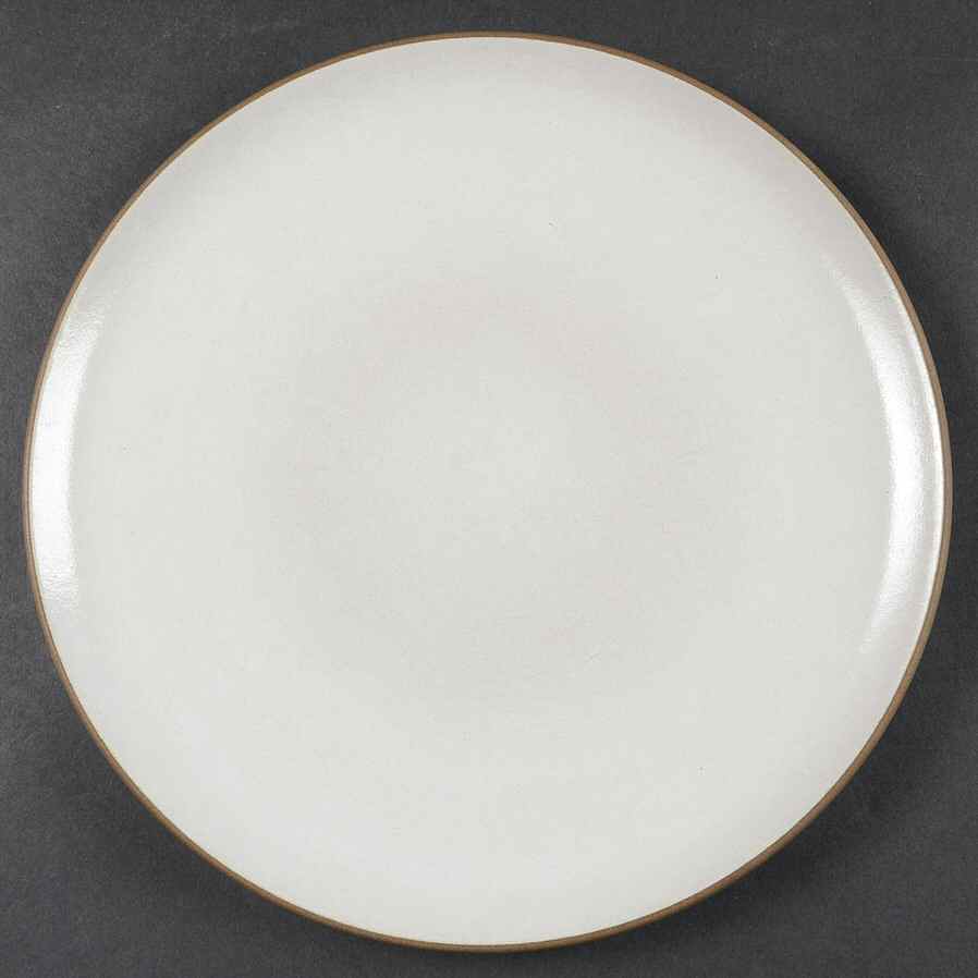 Opaque White (Coupe Shape) Dinner Plate by Heath-1