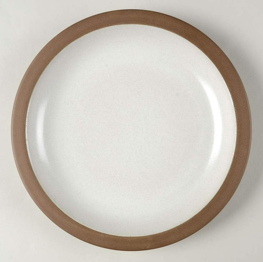 Opaque White (Rim Shape) Luncheon Plate by Heath-1