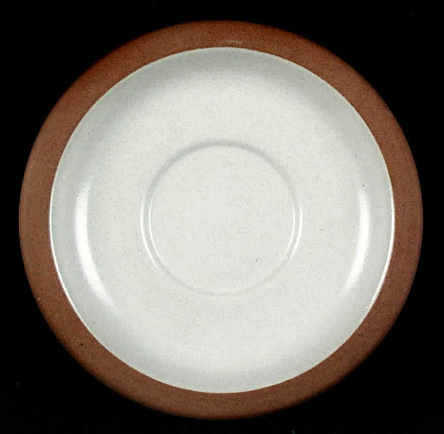 Opaque White (Rim Shape) Saucer for Flat Cup by Heath-1