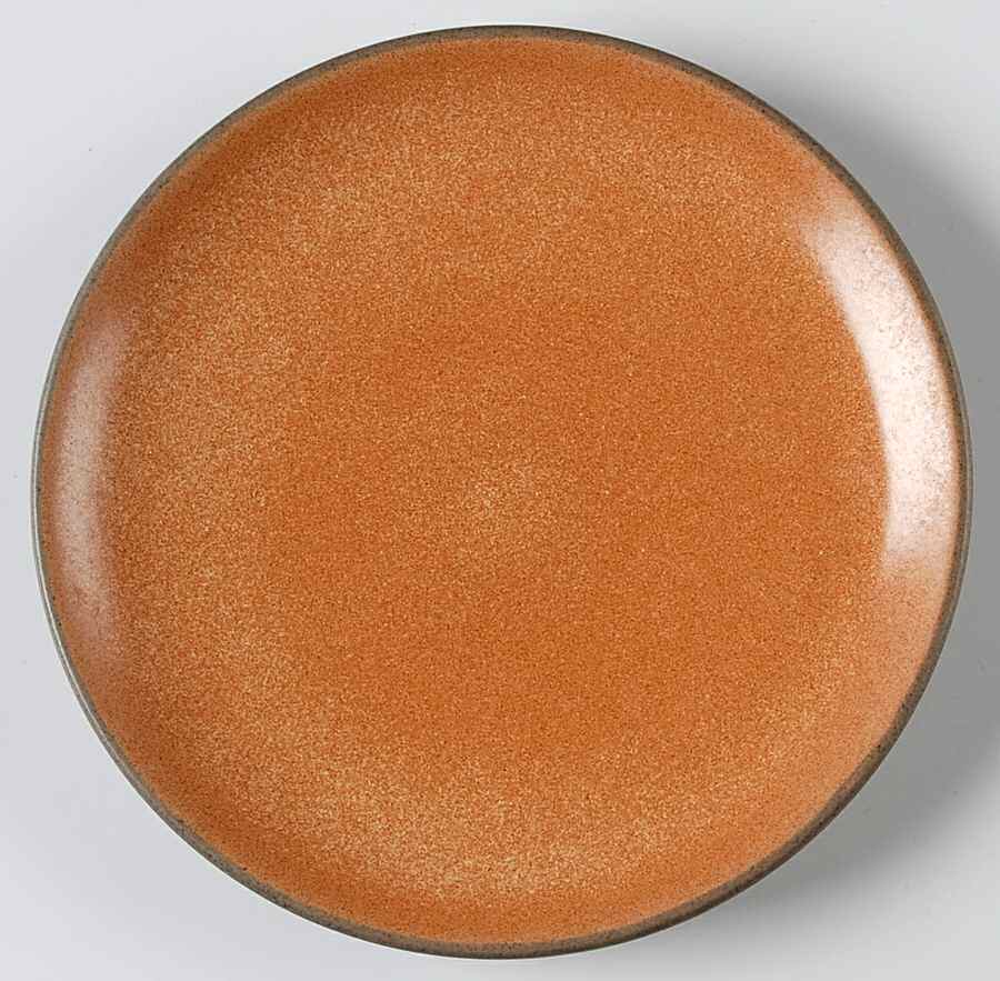 Pumpkin (Coupe Shape) Bread & Butter Plate by Heath-1